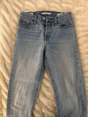 Levi's Light Blue Straight Jeans